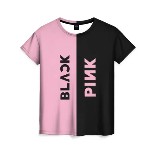 Женская футболка 3D BLACKPINK|Футболки| |