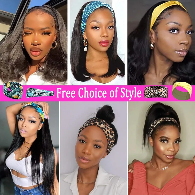 Женский обруч для волос 16 дюймов 150% | Шиньоны и парики