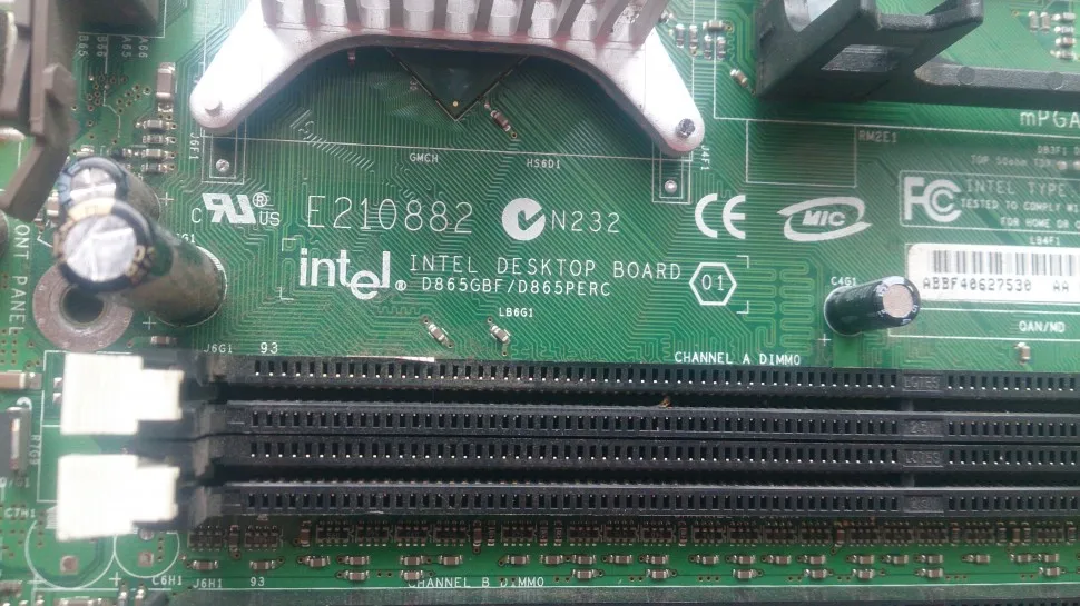 Motherboard Intel D865GBF/d865perc Socket 478 | Компьютеры и офис