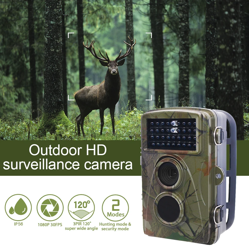 H3 Hunting Traps Camera Wild Thermal Trailcam Spotting Scope For Rifle камера видеонаблюдения Chasse | Спорт и