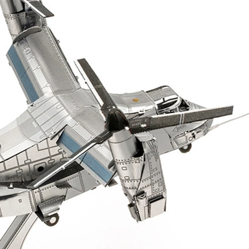

3D Metal Puzzle V-22 Osprey Military Aircraft Model DIY Crafts Laser Cutting Model Set Children Adult Gift Educational Toys