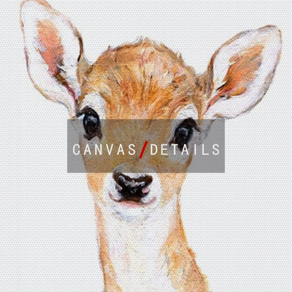 Скандинавский стиль искусство на холсте живопись лиса Медведь Кролик олень