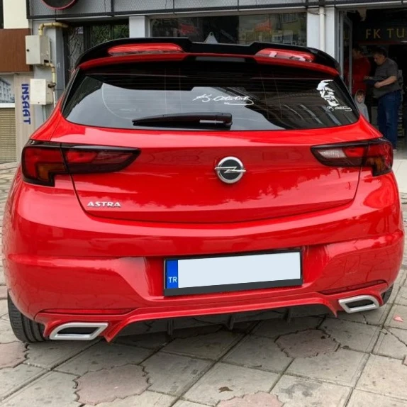 Для Opel Astra K спойлер из неокрашенного волокна 2015 2016 2017 2018 2019