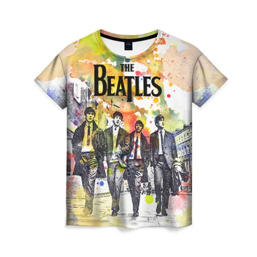 Женская футболка 3D The Beatles | одежда