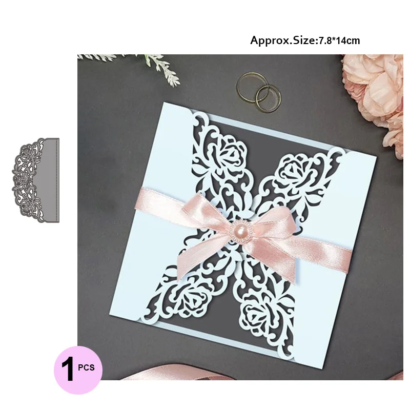 Розы из металла режущие штампы Скрапбукинг фото альбом украшения ремесла