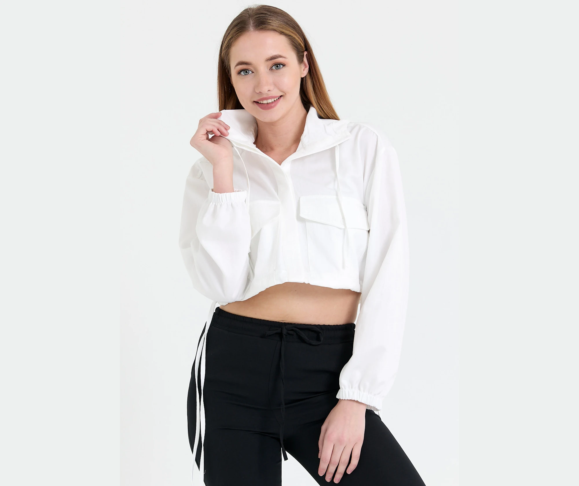 

Women's Hooded Short Vest Coat