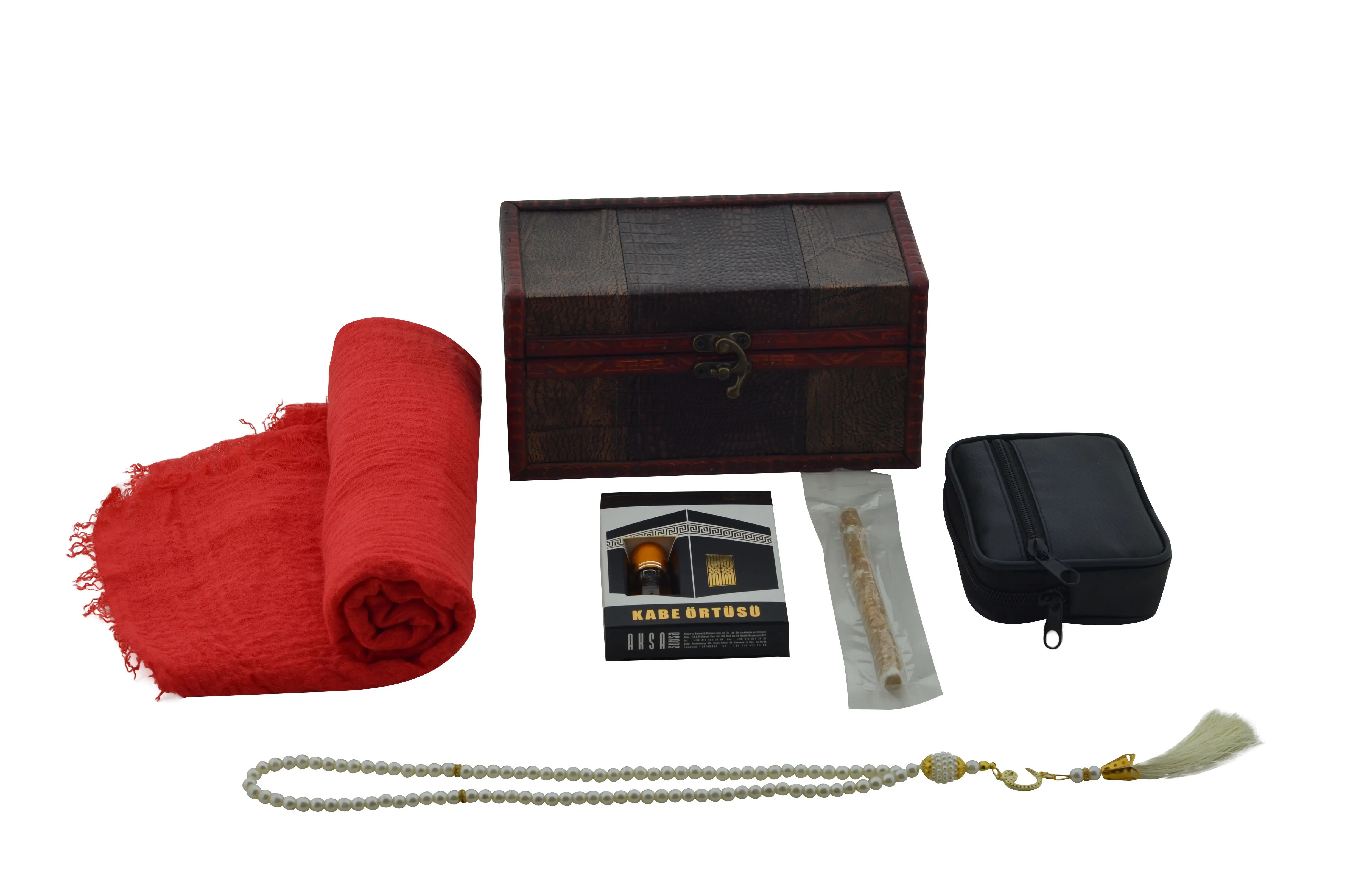 

Decorative treasure chest in wooden box 2022 Ramadan special prayer Gift set for women