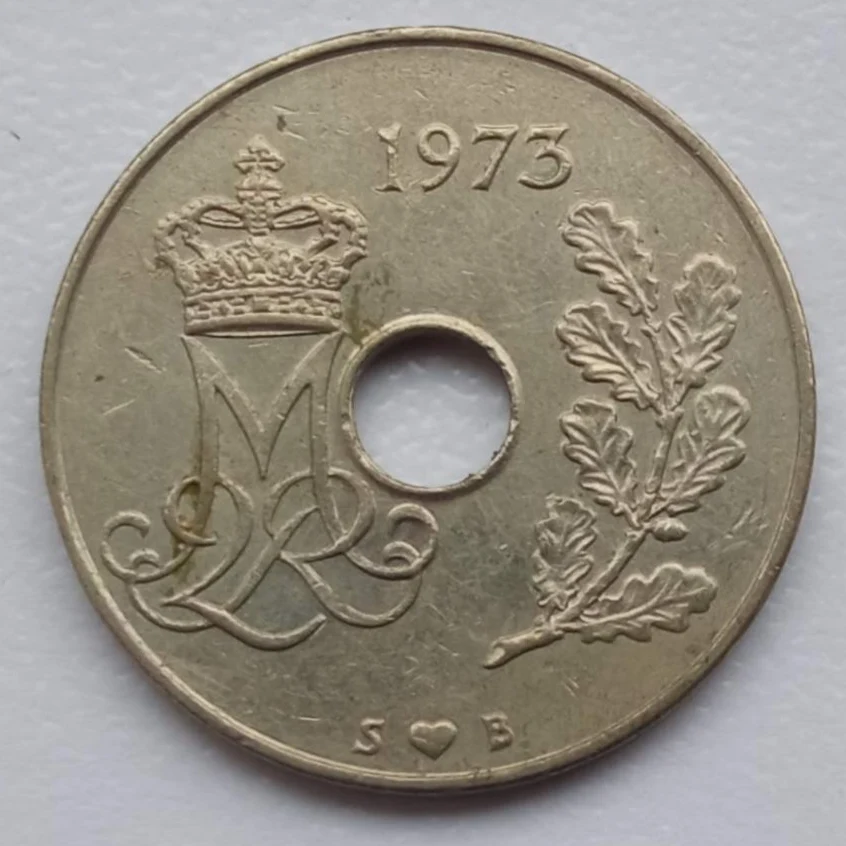 Coin Denmark 25 эре 1973-1988 |