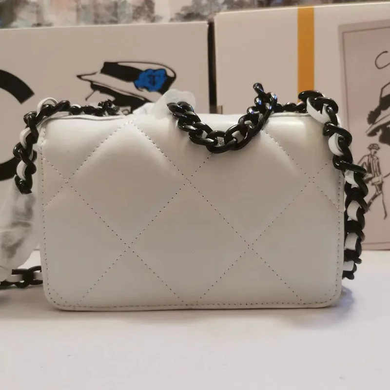 

5A women handbags brand luxury Designers Bags 2021 leather gold chain crossbody clutch 25cm black wallet skin lamb shoulder purs