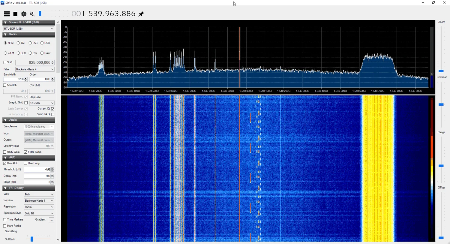 RTL-SDR Blog Active L-Band 1525-1660 Inmarsat to Iridium Patch Antenna Set