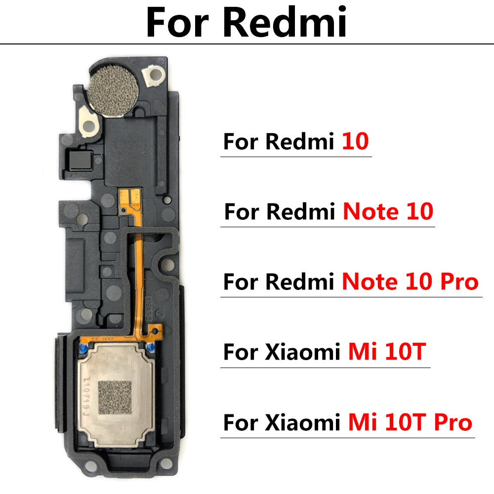 

10 шт., динамик для Xiaomi Redmi 10 / Note 10 Pro / Mi 10T Pro