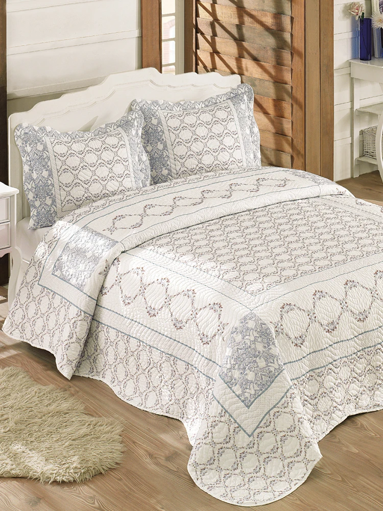 My blanket Lisa Double Personality Quilted Bedspread Stylish Design Reasonable Price Easily Ironed Fast Shipping Air Permeable Fabric | Дом и