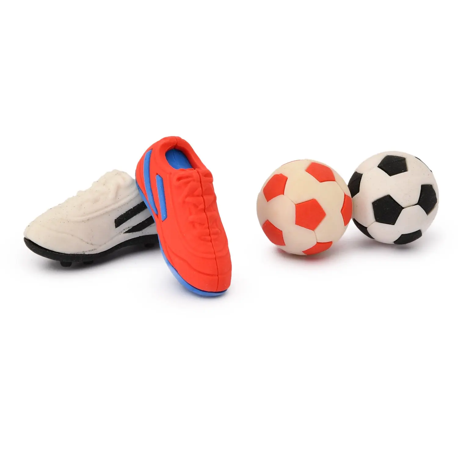 Ластики Silwerhof Пластилиновая коллекция Футбол 2 штуки в ассортименте|Ластики| |