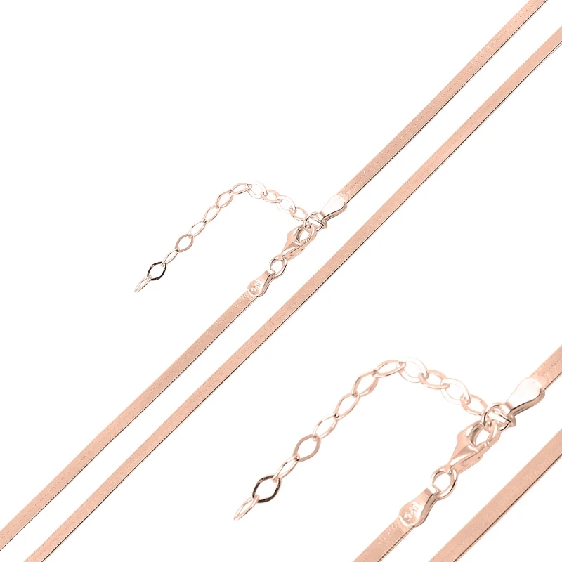 

Silver 925 Sterling Scrunch Chain Necklace