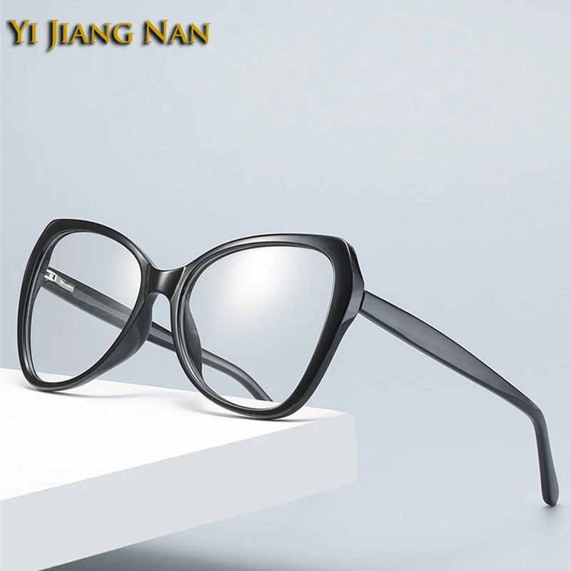 Женские очки с оправой для очков по рецепту оптические ацетатные в форме бабочки