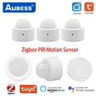 Датчик движения ZigBee, инфракрасный детектор движения, автоматизация, управление через приложение