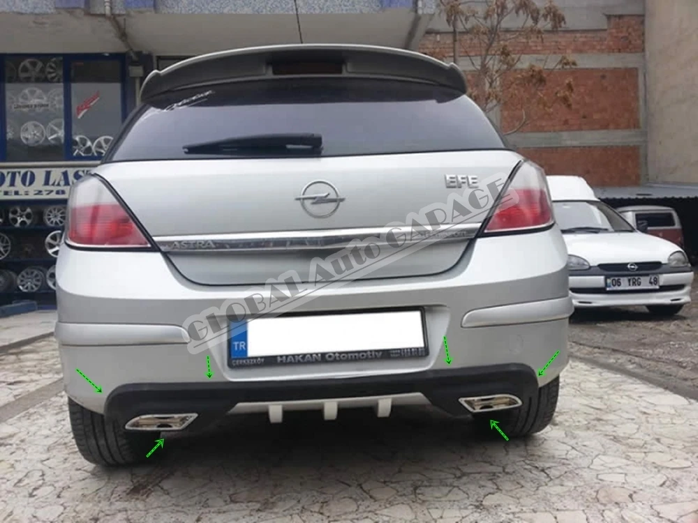 Рассеиватель для Opel Astra H 2004 2005 2006 2007 2008 2009 2010 2011 2012 2013 рассеиватель удлинитель