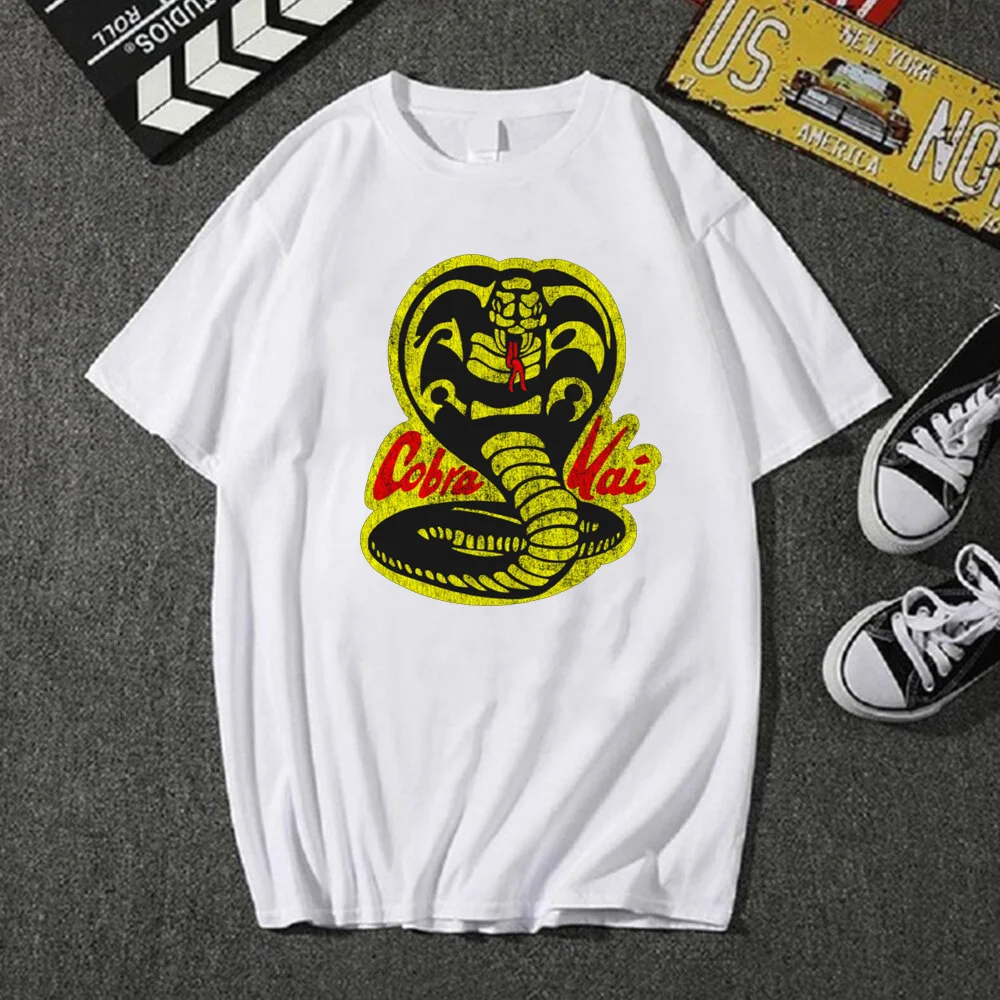 

Cobra Kai Karate T Shirt Breathable Graphic men Tee Short Sleeve