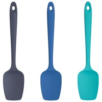 u taste 3pcs silicone spatula for frying pan food grade silicone spoon for kitchen spatula non stick cooking baking accessories