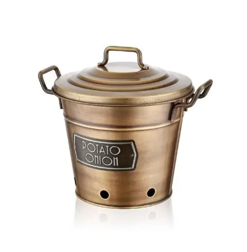 

The Mia Potato Onion Bucket kitchen storage modern counter top storage