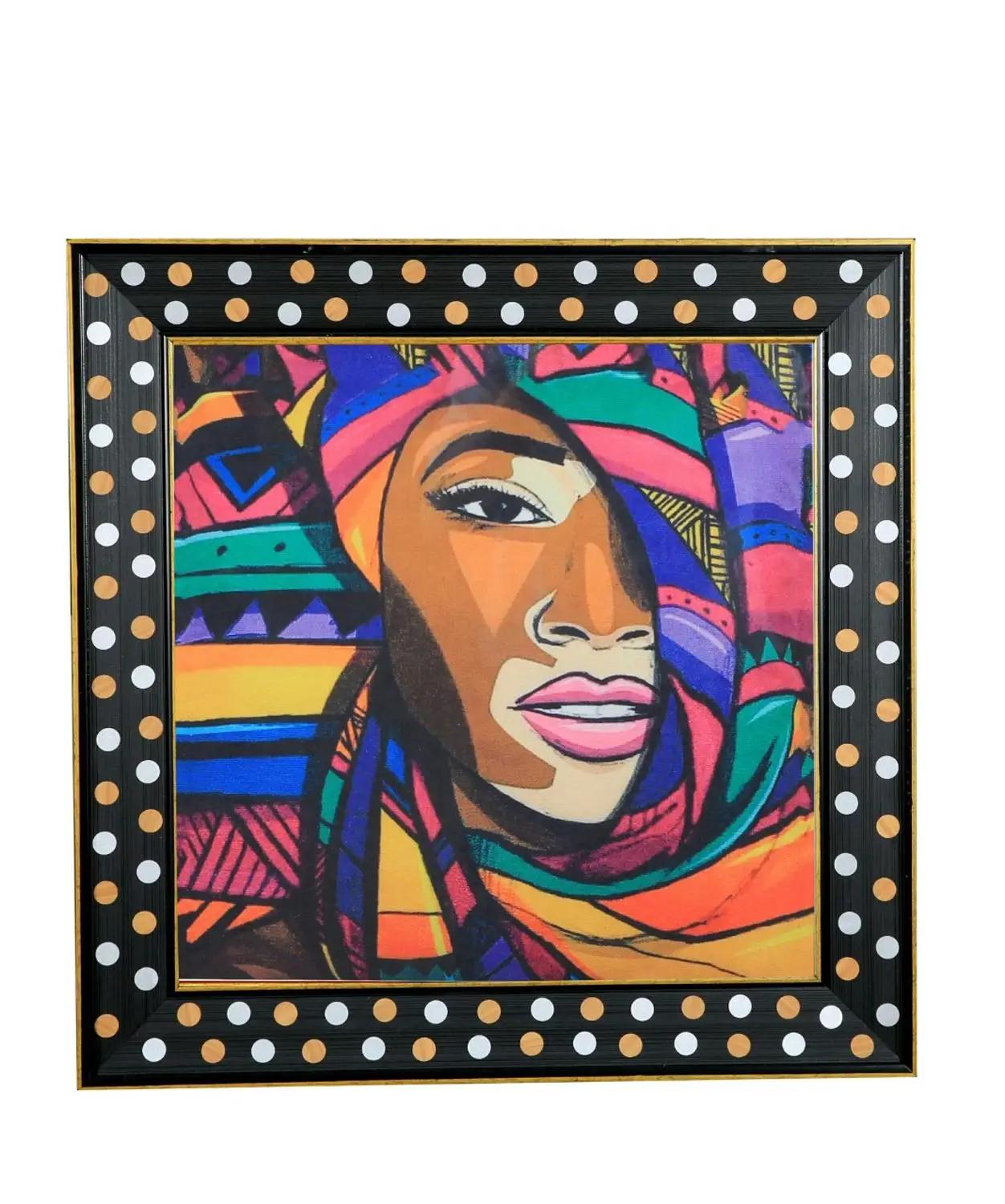 

Canvas Print African Luxury Framed