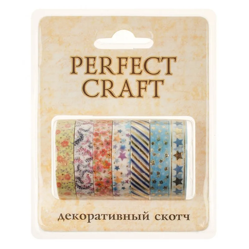 Декоративный скотч Perfect Craft &quotМильфлер&quot: 2207 SB|Офисный скотч| |