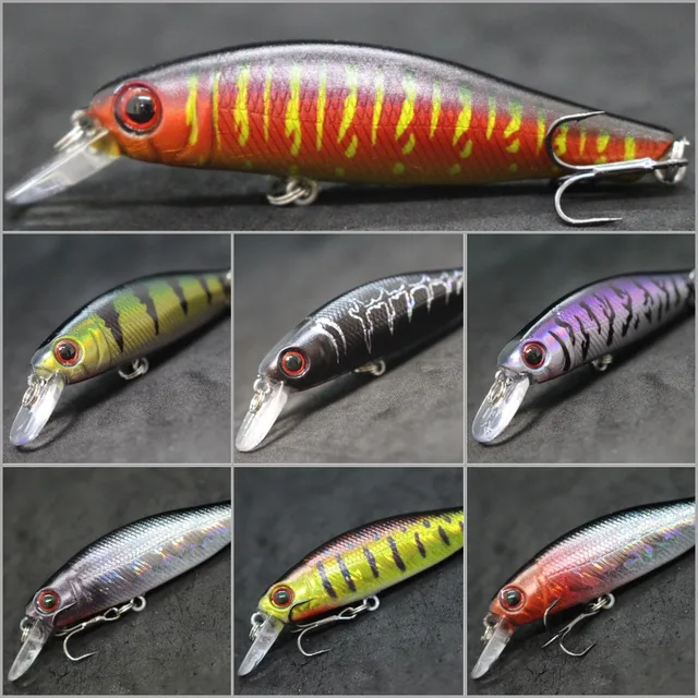 Minnow Jerkbait Fishing Lures wLure 3 1/5 inch Lifelike Painting For Bass HM583 Minnow Jerkbait Fishing Lures wLure 3 1/5 inch Lifelike Painting For Bass HM583