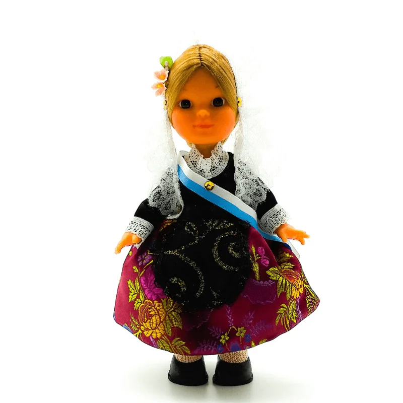Doll Collection 25 cm regional dress Alicantina Foguerera Alicante. Made in Spain by Folk craftsmanship. Original gift | Игрушки и хобби