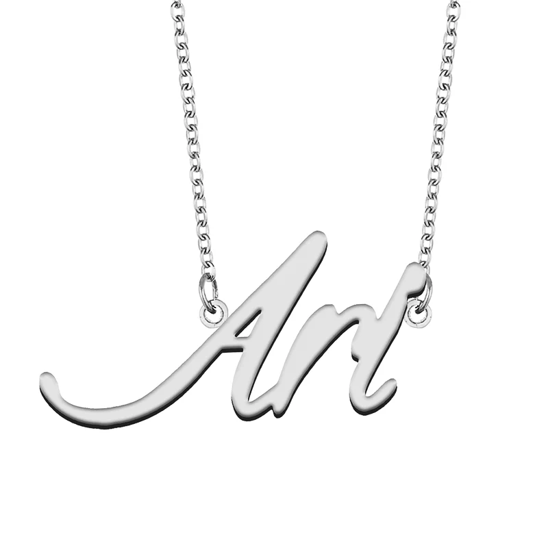 Ari Custom Name Necklace Customized Pendant Choker Personalized Jewelry Gift for Women Girls Friend Christmas Present