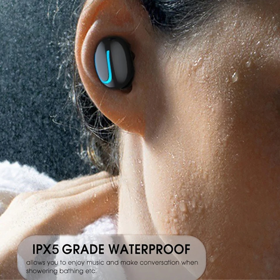 

TWS Wireless Bluetooth Earphones 5.0 Stereo Earhook Headset Wireless Headphone charging BOX With Mic For Xiaomi Huawei Samsung