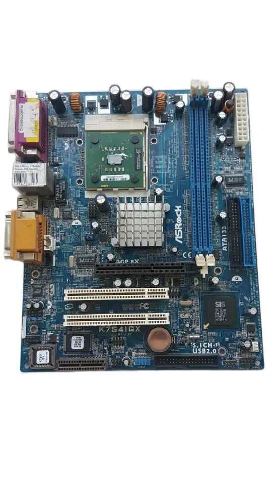 Материнская плата ASRock K7S41GX s462 | Компьютеры и офис