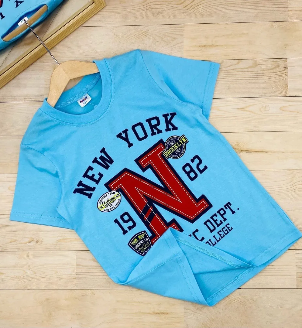 Футболка подростковая для мальчика упаковка 4 штуки хлопковая летняя футболка