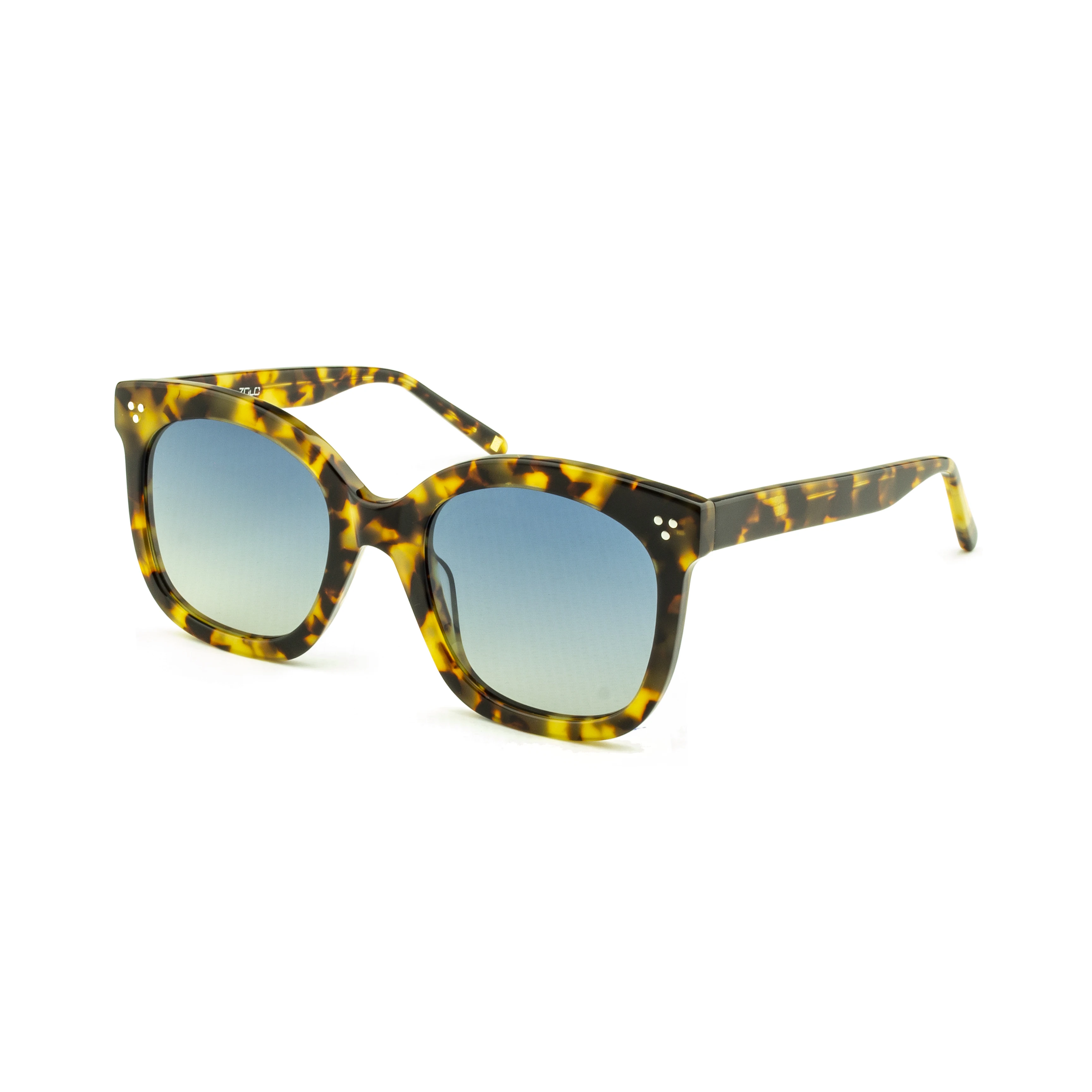 Zolo eyewear at8048 c2 ацетатные коричневые поляризованные солнцезащитные очки
