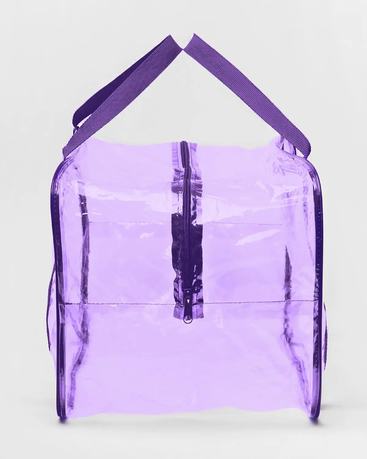 Сумка в роддом прозрачная набор 3 шт Bag in the hospital + 2 cosmetic bags of kinderbox 122 toned/purple bag maternity -