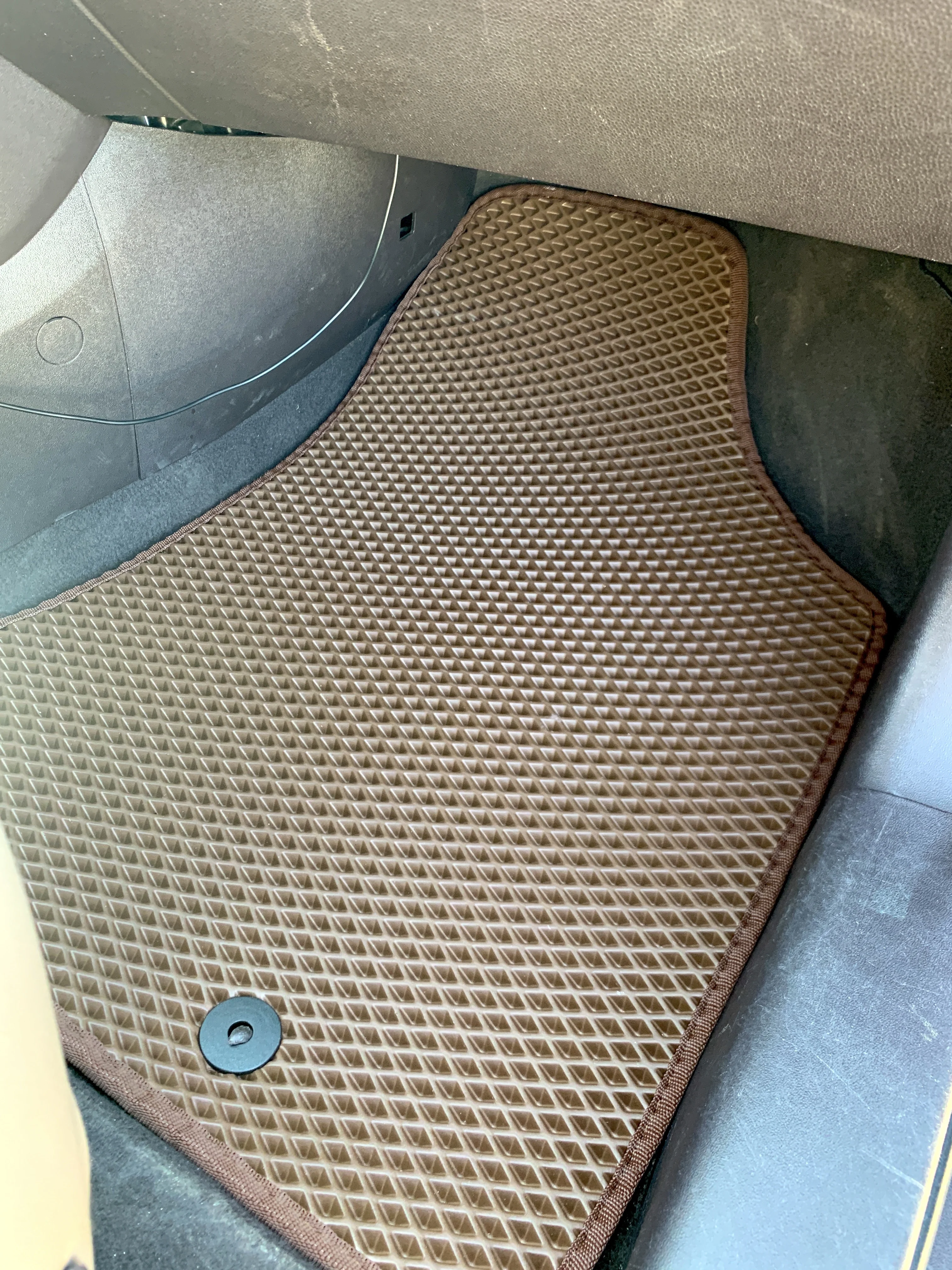 For Hyundai ix 35 IX35 mats auto honeycomb EVA foam cell rhombus car mat kit dust dirt | Автомобили и мотоциклы