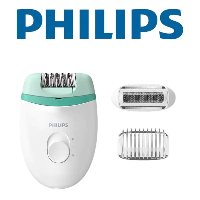 Эпилятор Philips сатинель женский Электрический, оригинальный портативный аппарат для удаления волос на теле