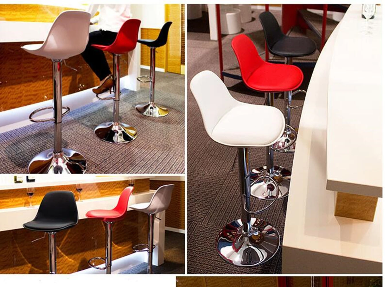 Высокий Регулируемый Кухонный Стул современный стул для гостиной офиса и кухни