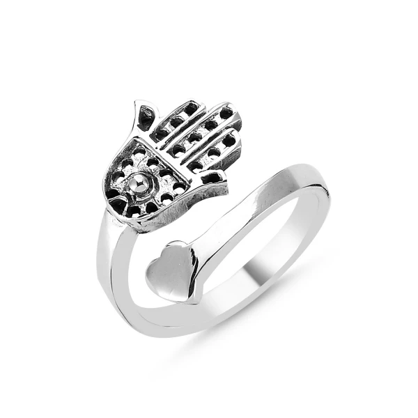 

Серебряное 925 пробы кольцо Fatma Master Hand