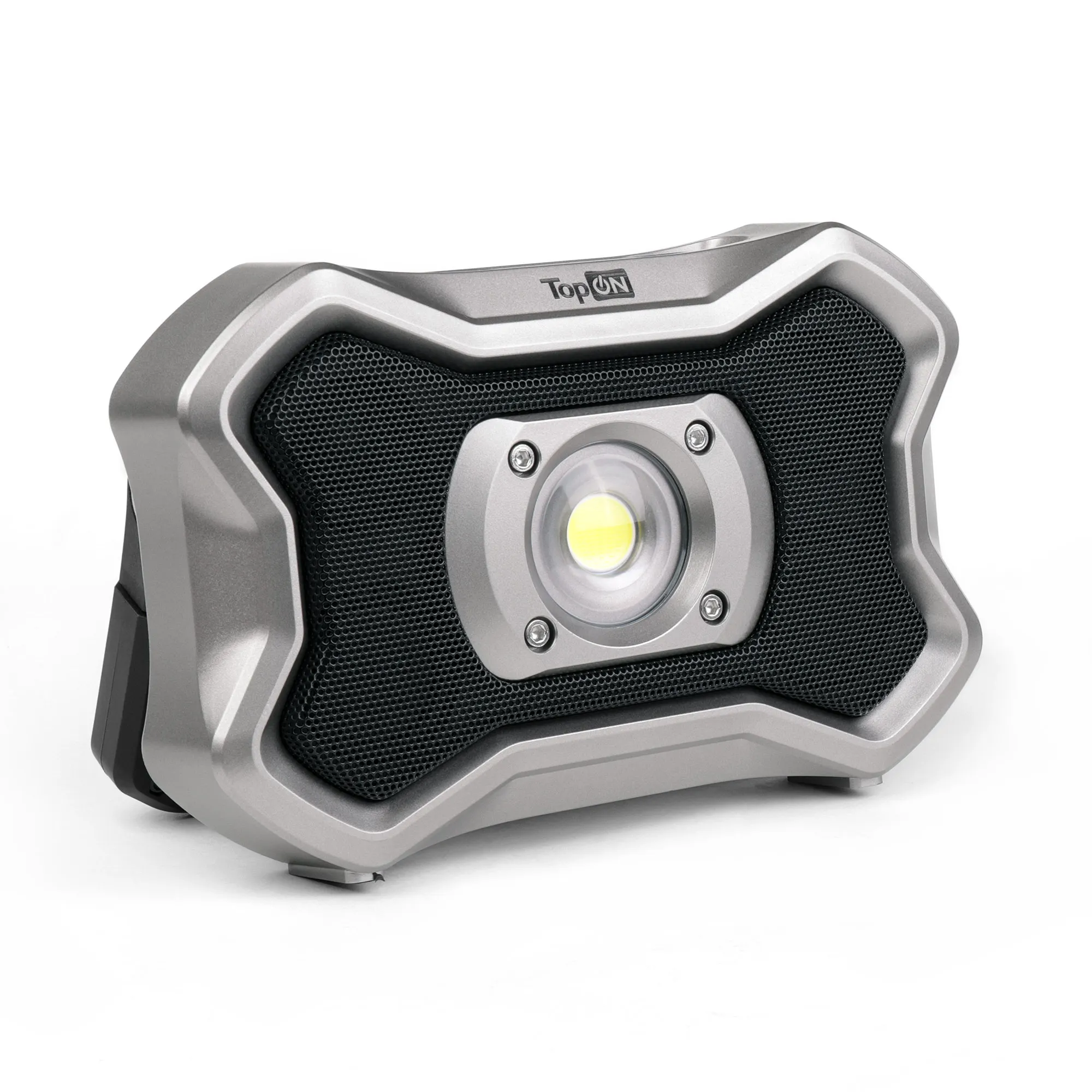 Rechargeable torch topon top-mx2bt led 20 watt 2000 LM 7.3 v 4.0 Ah 29.2 WH Bluetooth speaker | Storage Batteries