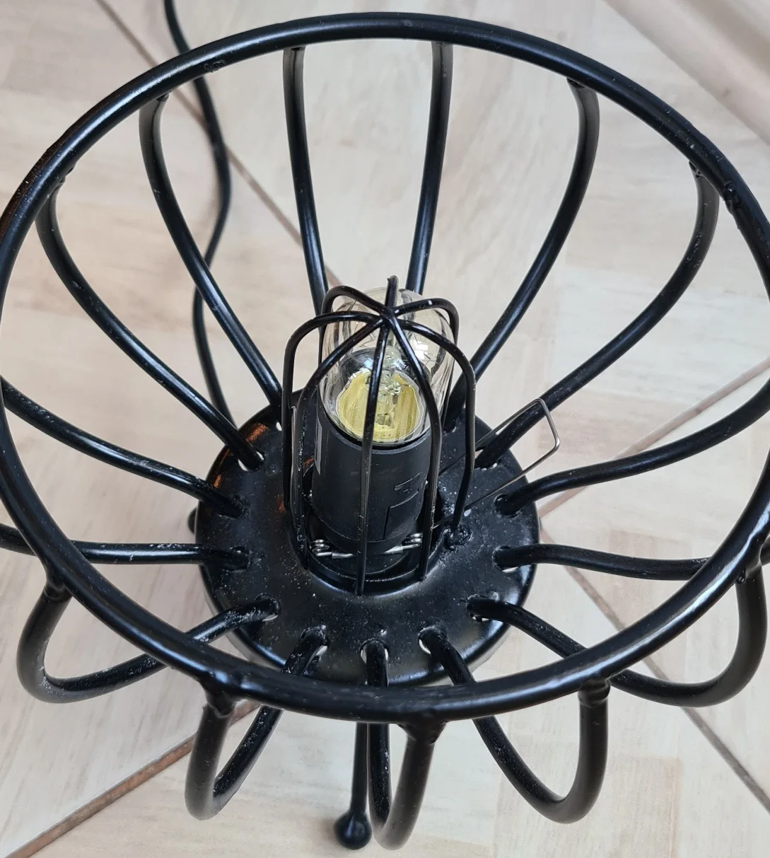 Солевая лампа Соляная Wonder Life &quotКорзина с огнями&quot Ночник в детскую Гималайская