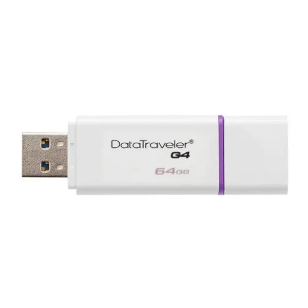 Флешка Kingston DTIG4 64 Гб USB 3 0 белый фиолетовый|USB флэш-накопители| |