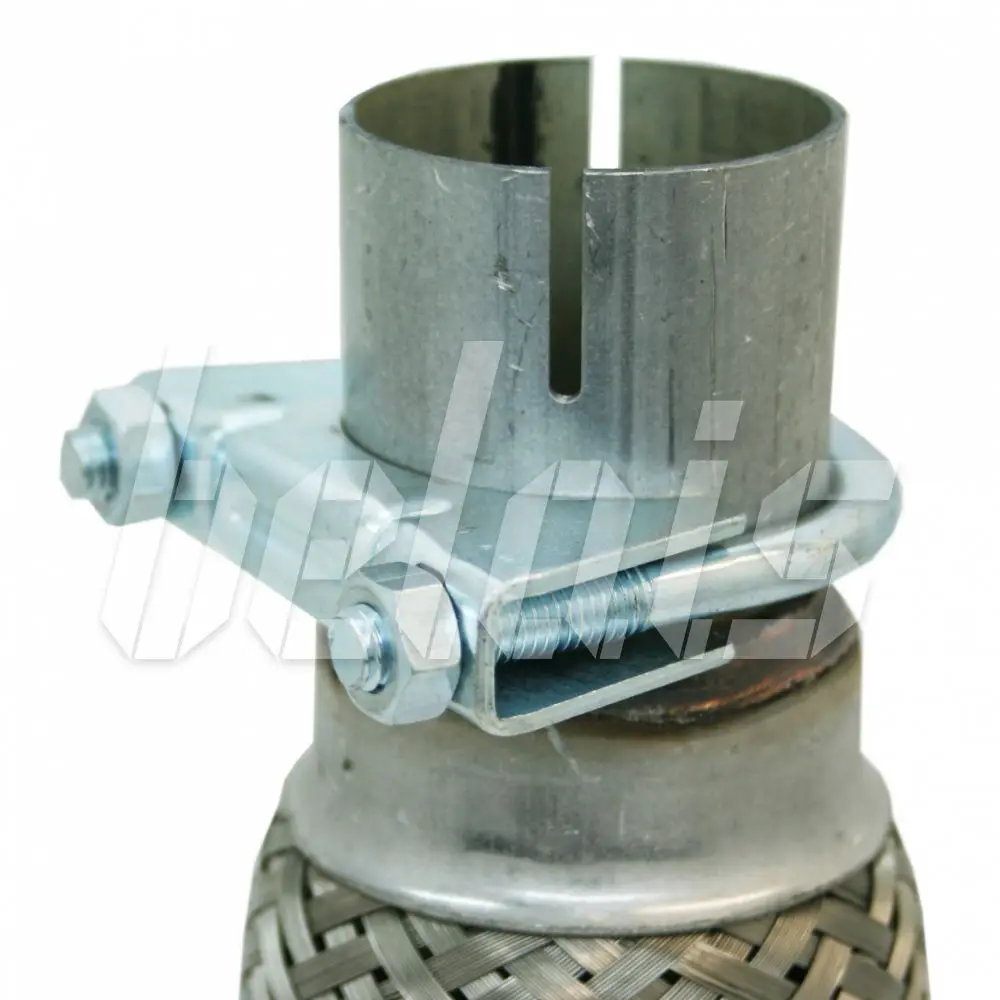 Corrugation muffler with патрубками and хомутами (inner braid) Ø 45*100*200 #17212 | Автомобили и мотоциклы