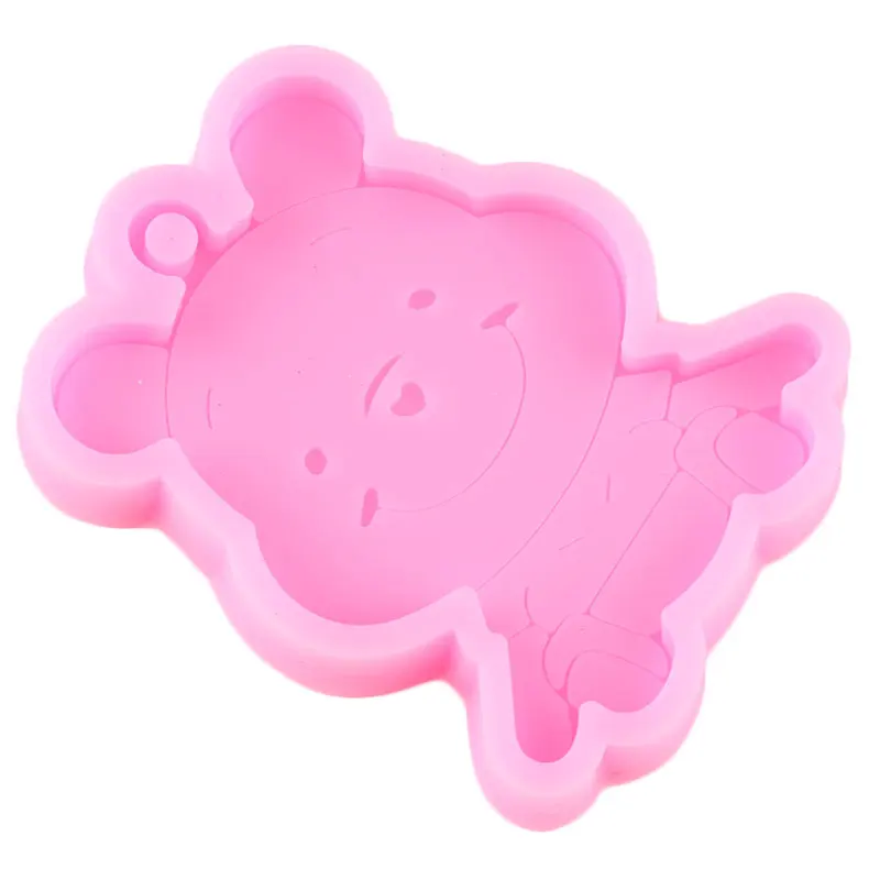 Формы для ключей из эпоксидной смолы в виде медведя и пуха | Дом сад