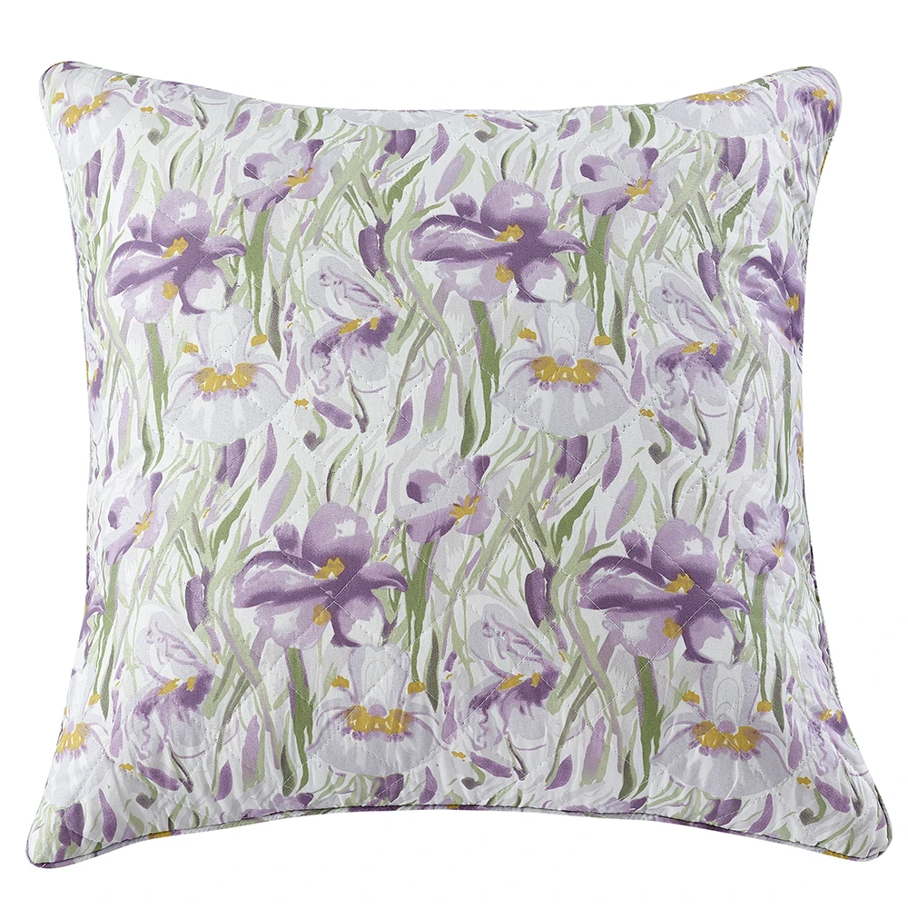 Декоративная подушка PimpamTex для кровати и дивана с цветочным узором мягкие