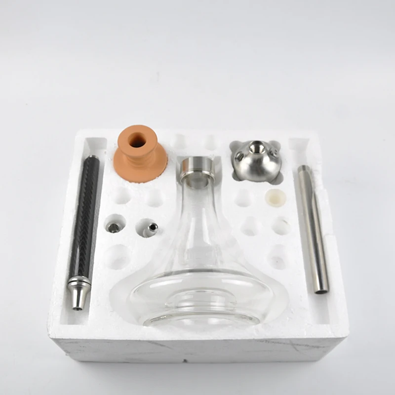 

Newest Carbon Fiber Stainless Steel Hookah shisha