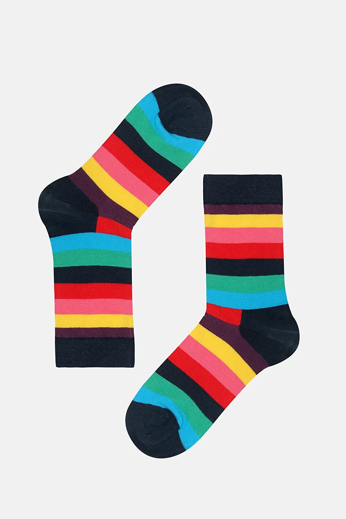

Unisex 3 Pack Mixed Variation 3 Pairs of Socks