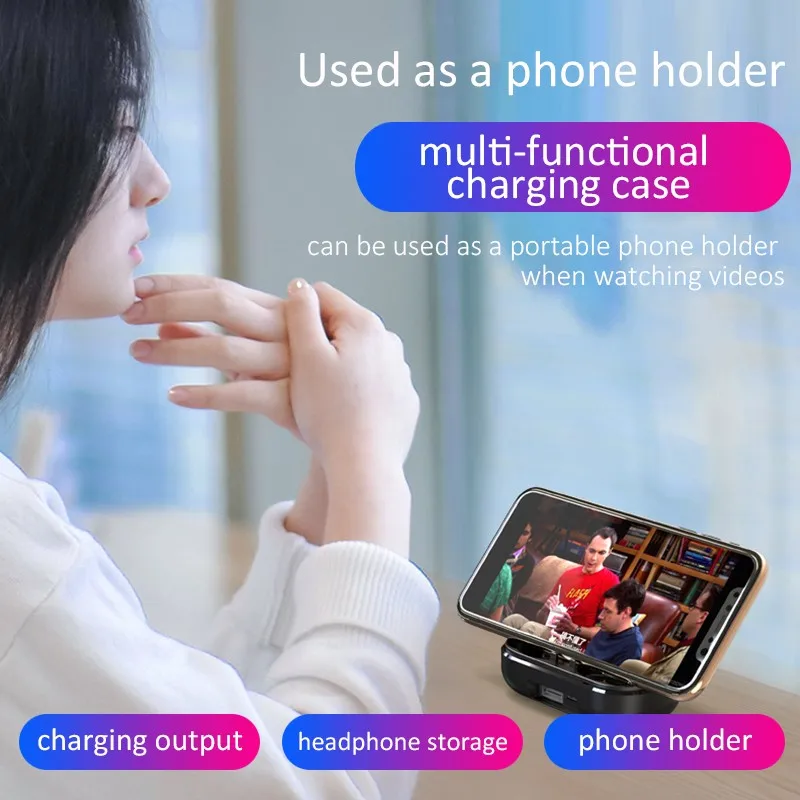 Bluetooth наушники Беспроводной наушников 5 0 игровая гарнитура громкой связи для Шум