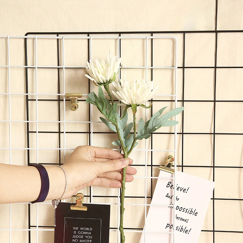 Искусственный шелк цветок 2 головки коготь дракона букет хризантем Свадебные