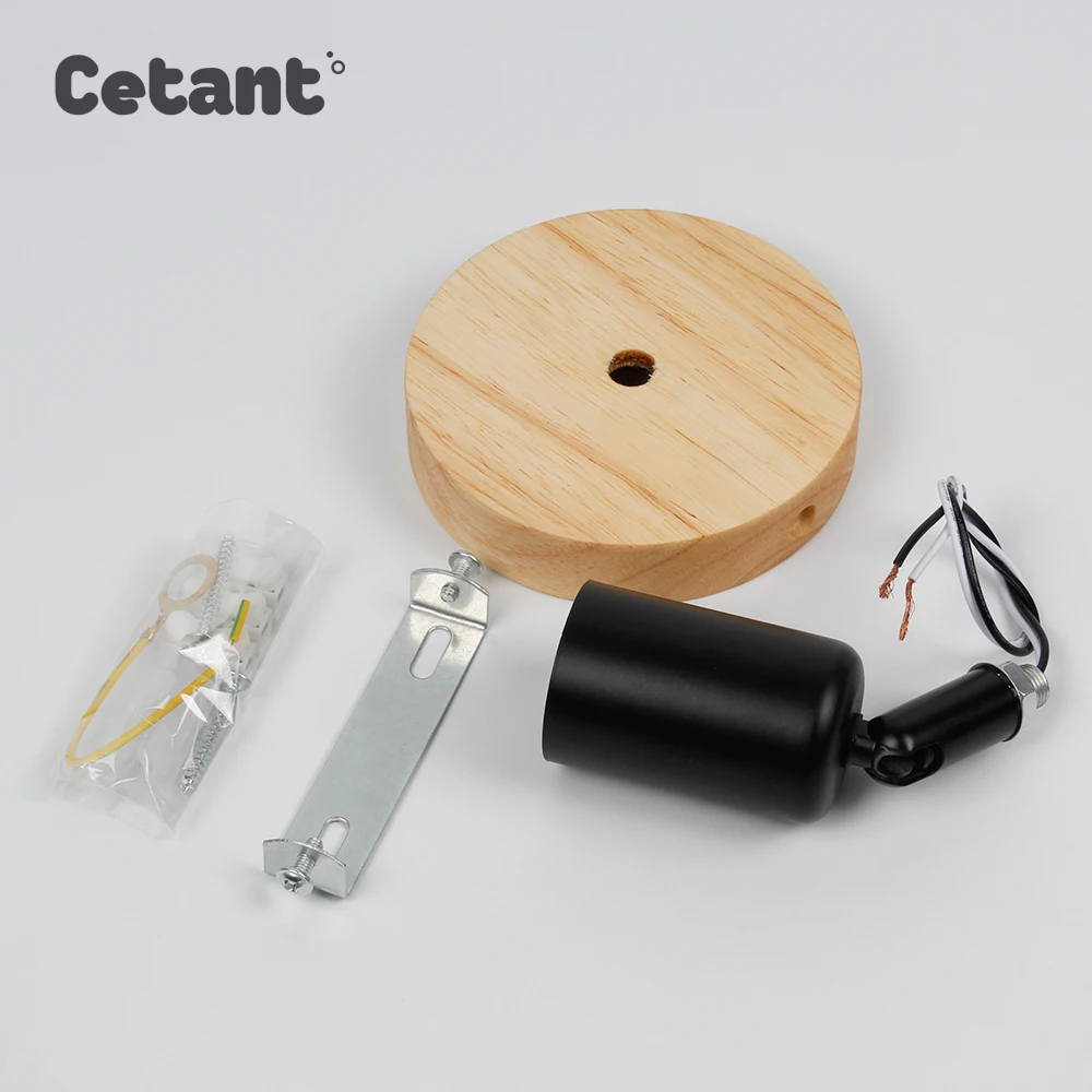 CETANT светодиодный настенный светильник современный деревянный скандинавский