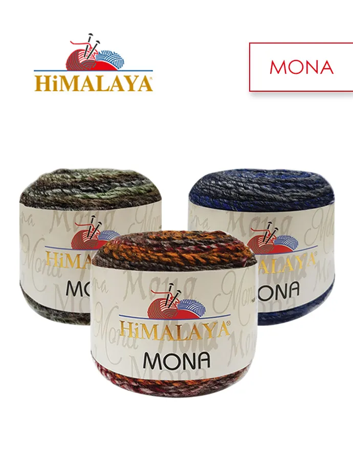 Mona Бренд Himalaya Мона торт пряжа 100g ручная вязка крючком шерсть градиент Цвет